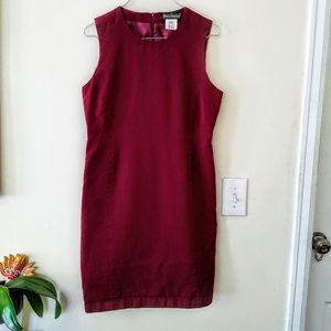 Harve Benard Maroon Dress *Fixer-upper